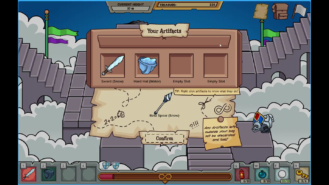 Club Penguin Journey - Captain Crimson & Infinite tower