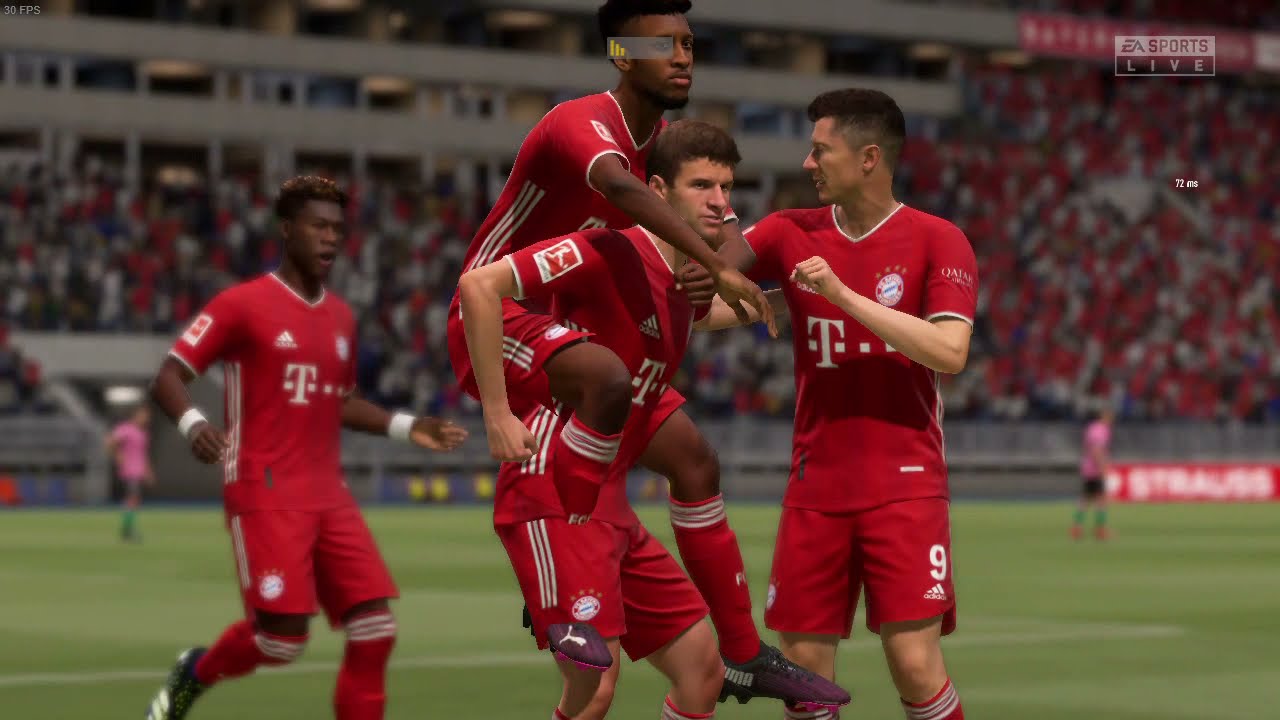 FIFA 21 Steam | Bayern Munich vs Barcelona | (MX250 i5 1035G1)