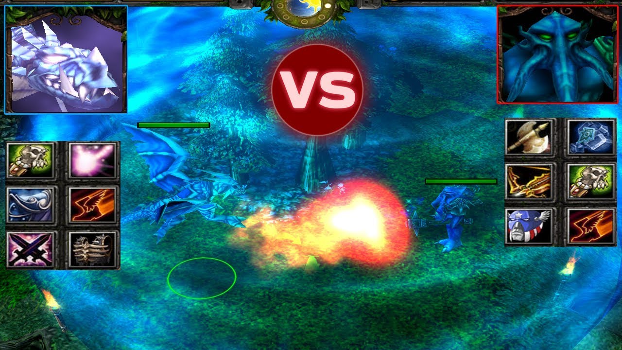 DOTA DRAGON KNIGHT vs. VOID (FULL 6 ITEMS - LATE GAME)