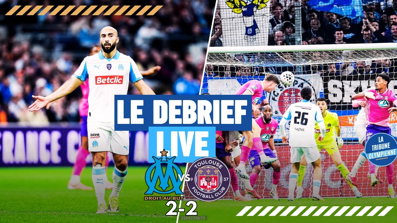 🏆NOUVELLE DÉSILLUSION EN COUPE DE FRANCE❌❌❌ OM - TFC LE DEBRIEF LIVE