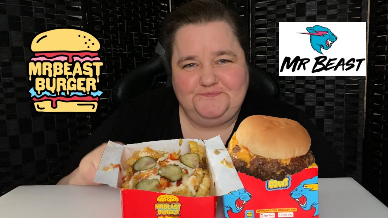 First Time Eating MR BEAST BURGER