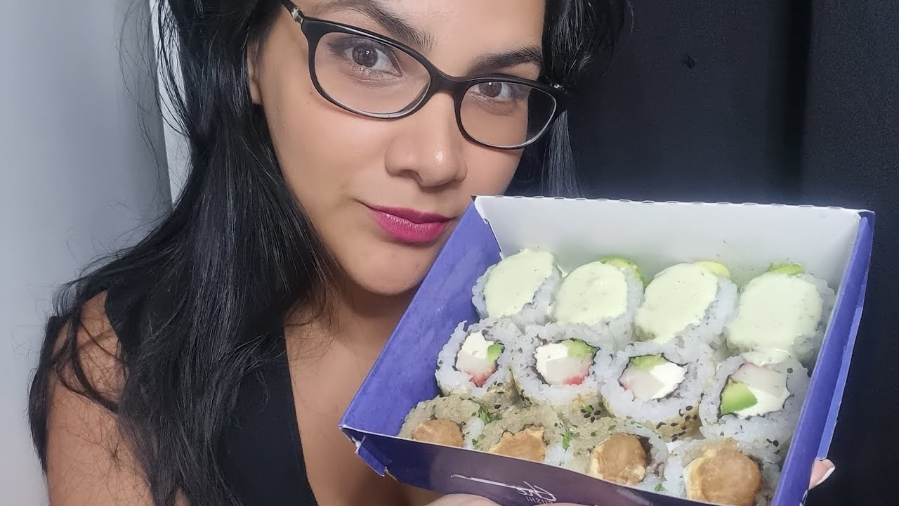 ASMR comiendo sushi | Video dedicado a Liz Jiménez ❤️🫶