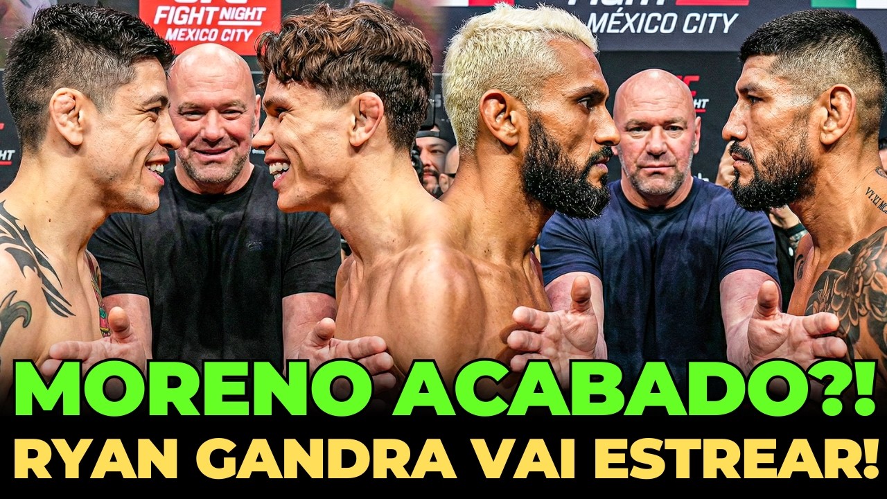 PALPITES PRÉ UFC MÉXICO! SERÁ O FIM DE BRANDON MORENO?! NOVATO PROMISSOR DO BRASIL VAI LUTAR!
