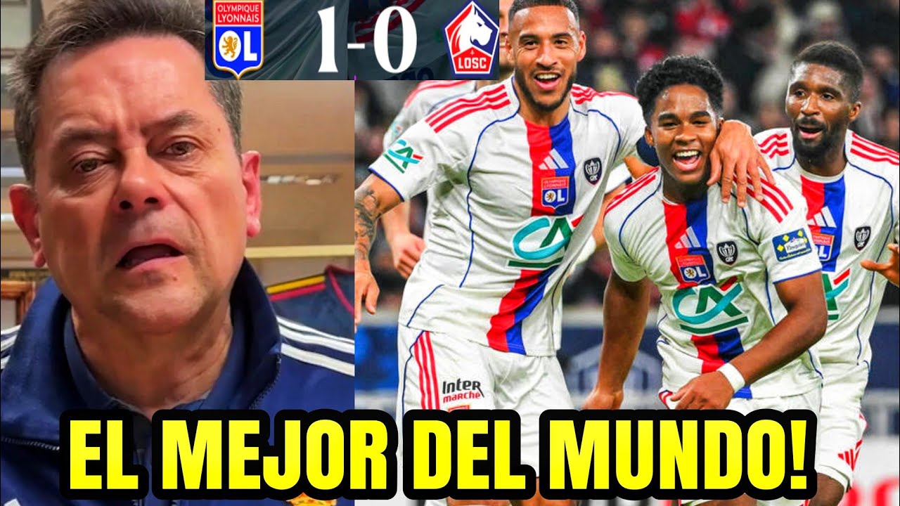 🔥MÍDIA ESPANHOLA SE RENDE AO SHOW DO ENDRICK CONTRA O LILLE!😟