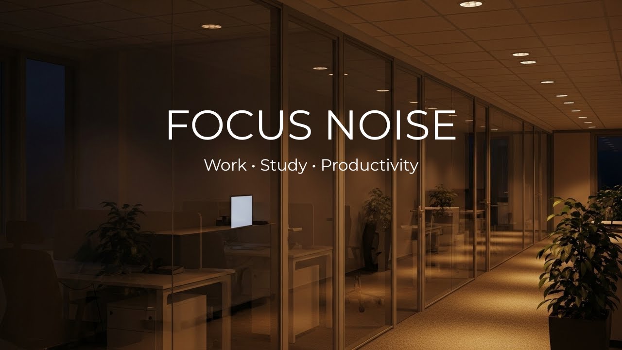 Soft Keyboard Ambience for Focus & Deep Work | 6 Hours