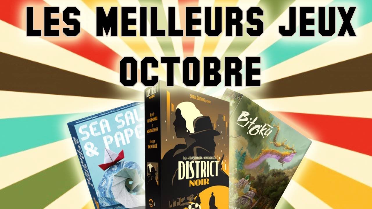 LES MEILLEURS JEUX D'OCTOBRE ! 🎃