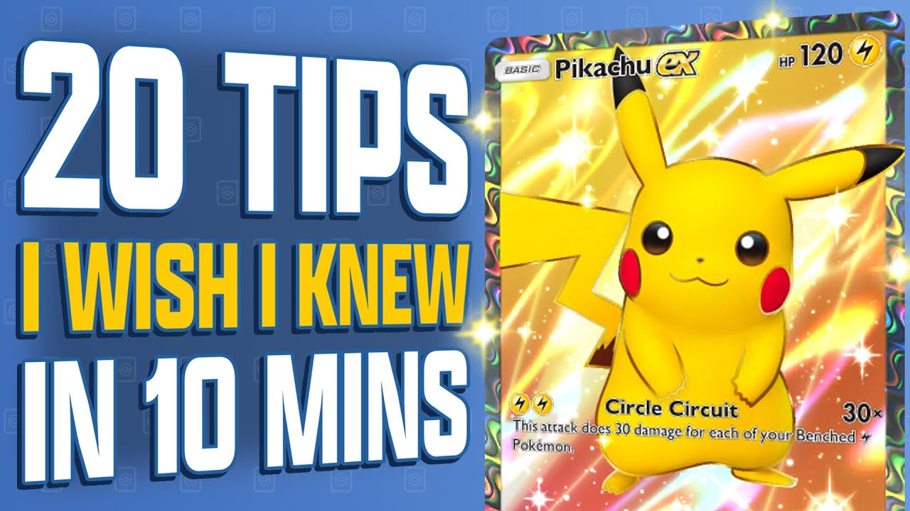 20 СОВЕТОВ ДЛЯ НОВИЧКОВ ЗА 10 МИНУТ. Жаль, что я не узнал их раньше! | Pokemon TCG Pocket