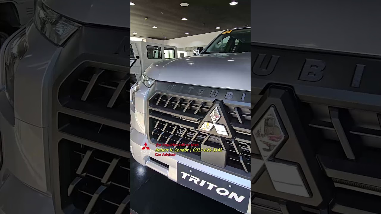2024 Triton GLX 4WD MT - Blade Silver Metallic 