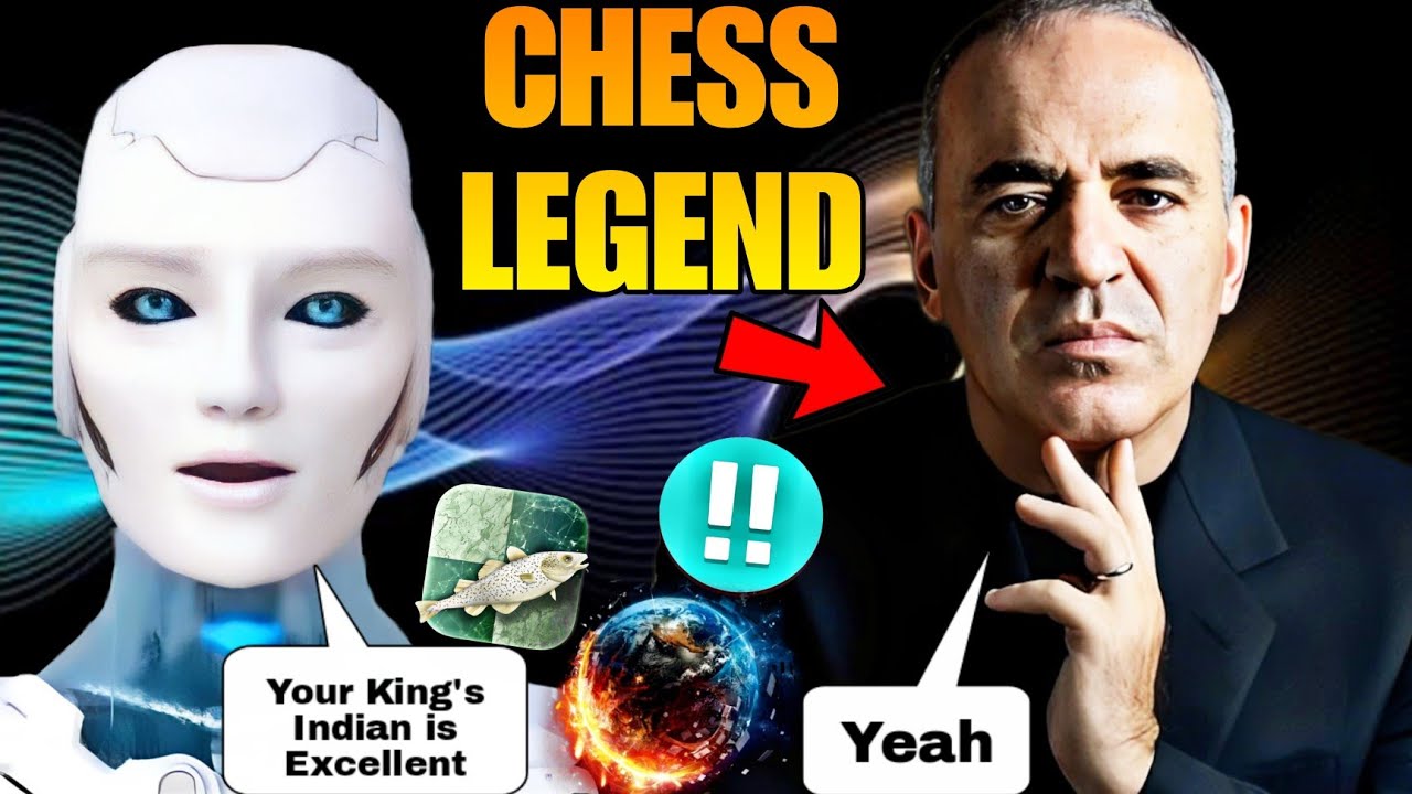 Chess LEGEND Kasparov Played King's Indian Defence At the Highest Level [4000 Elo] | Chess | Robot