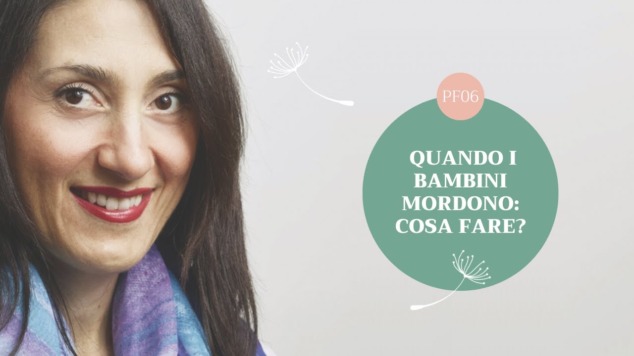 Quando bambini e bambine mordono: cosa fare?