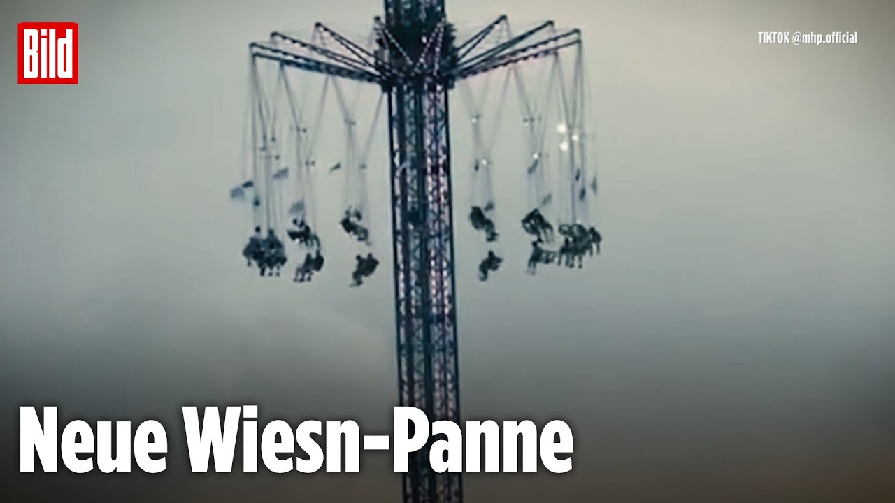 Oktoberfest, München: 32 Menschen gefangen im Karussell