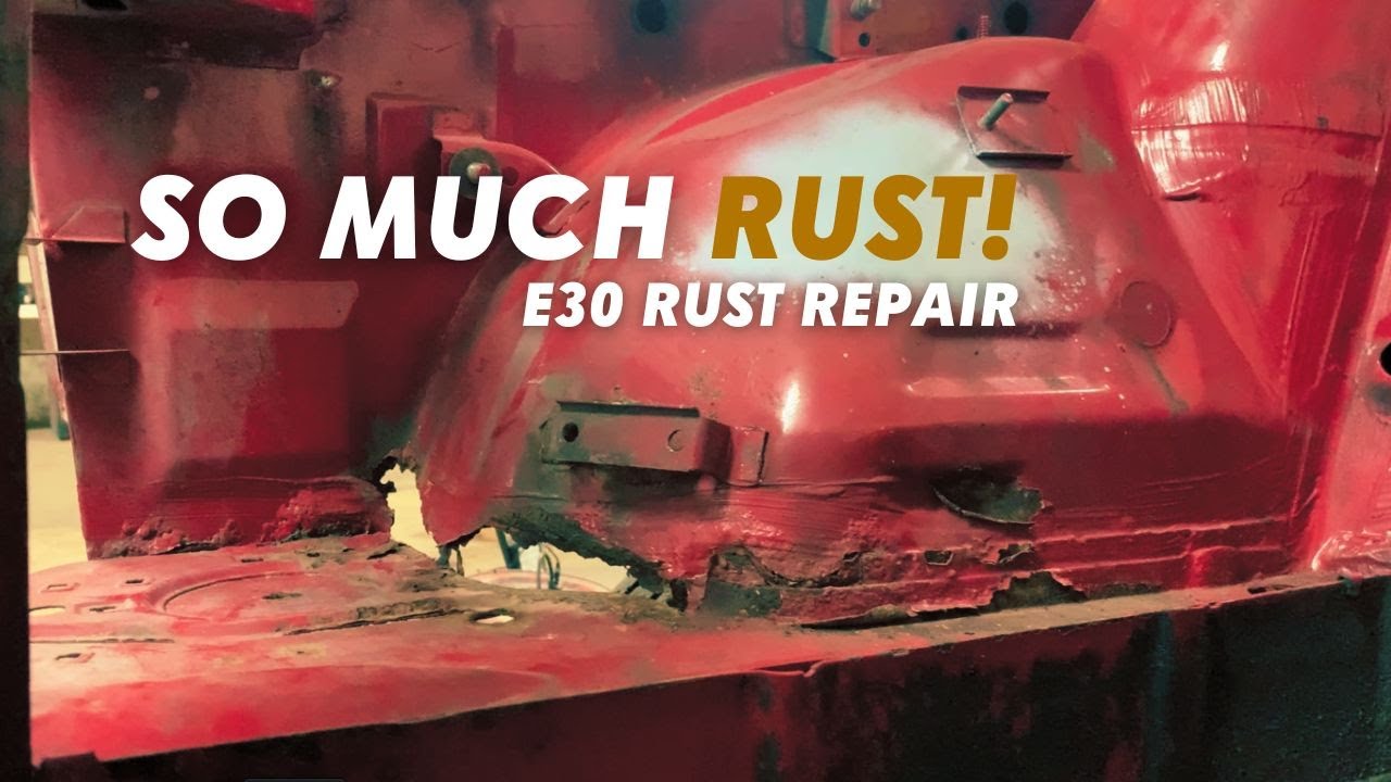 BMW E30 Restoration Episode 7 - Part 1/2 | Wheel Well Rust
