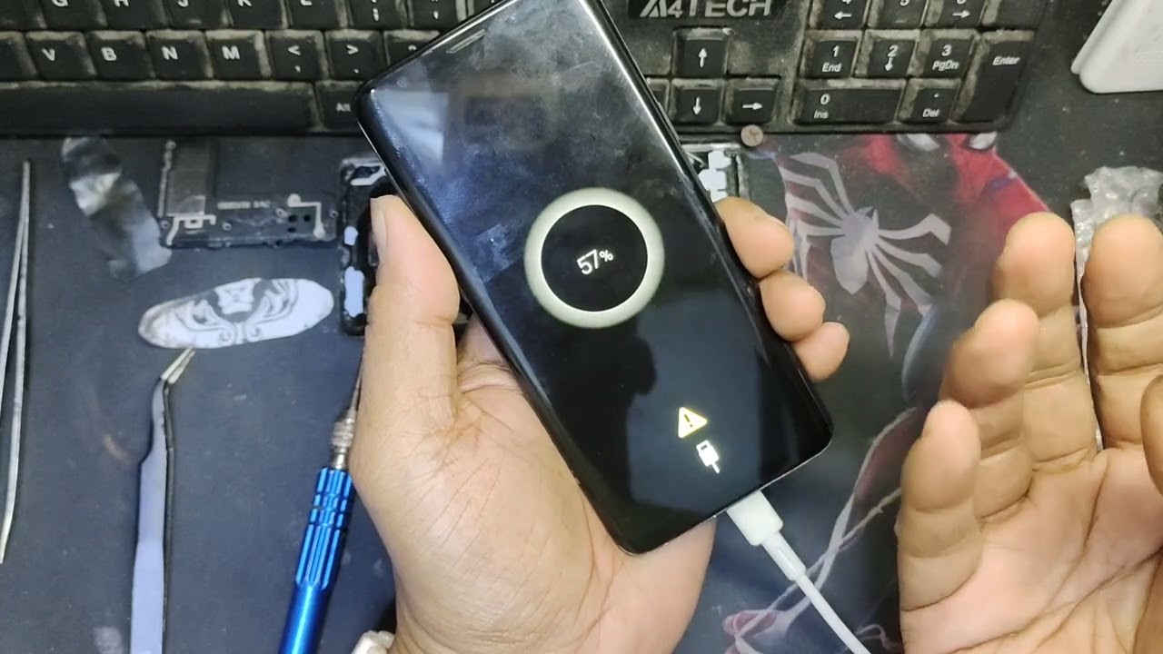 Samsung S9 not charging 💯 percent done