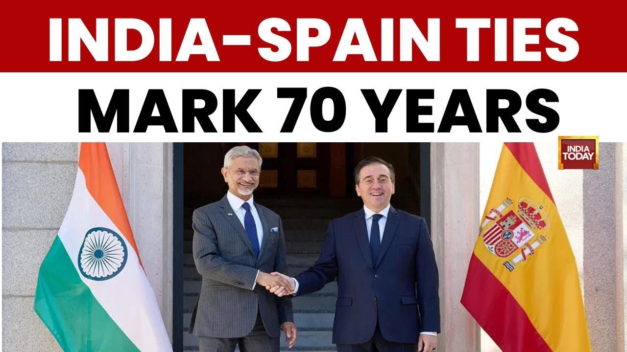 Jaishankar Highlights India-Spain Ties | 70 Years of Diplomacy, AI & Trade Cooperation