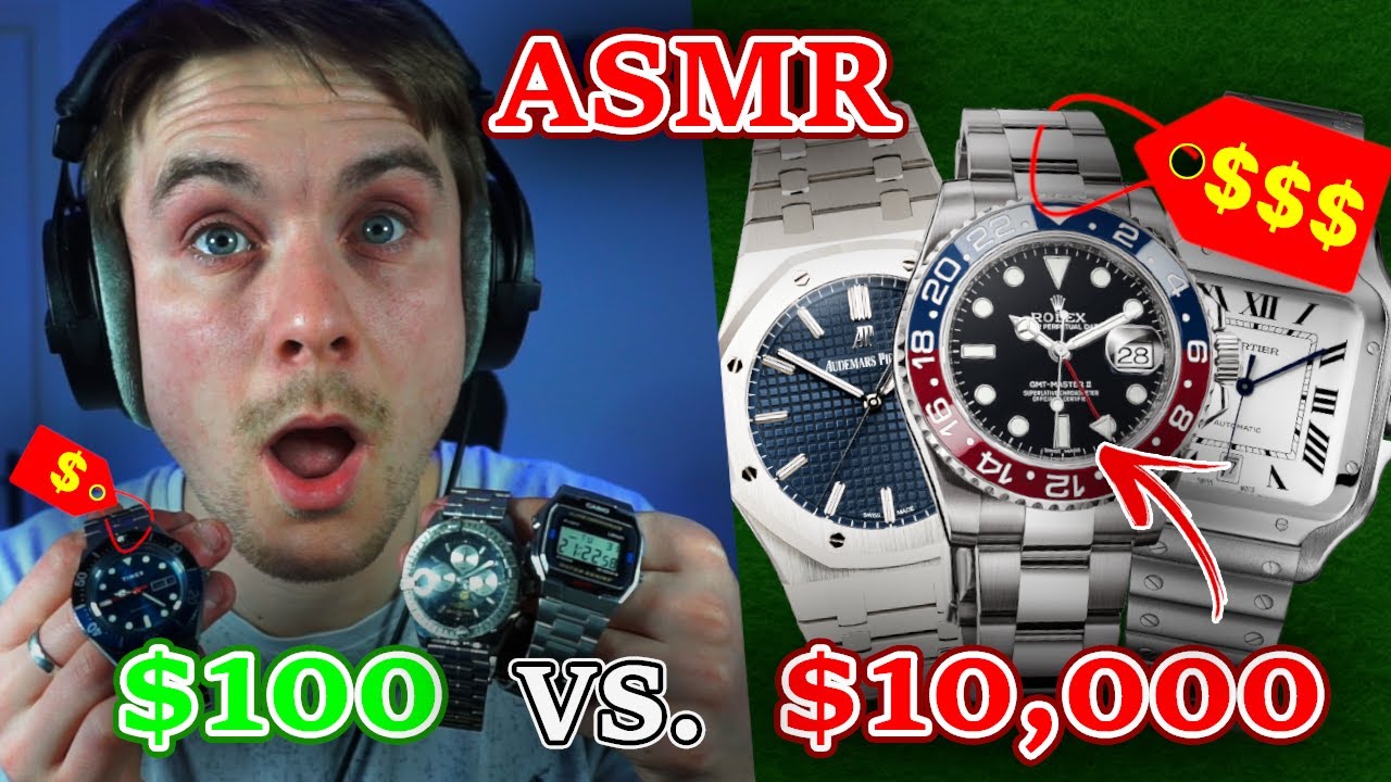 CHEAP vs. EXPENSIVE WATCHES!! (ASMR Alternatives - Whispered UK Accent)