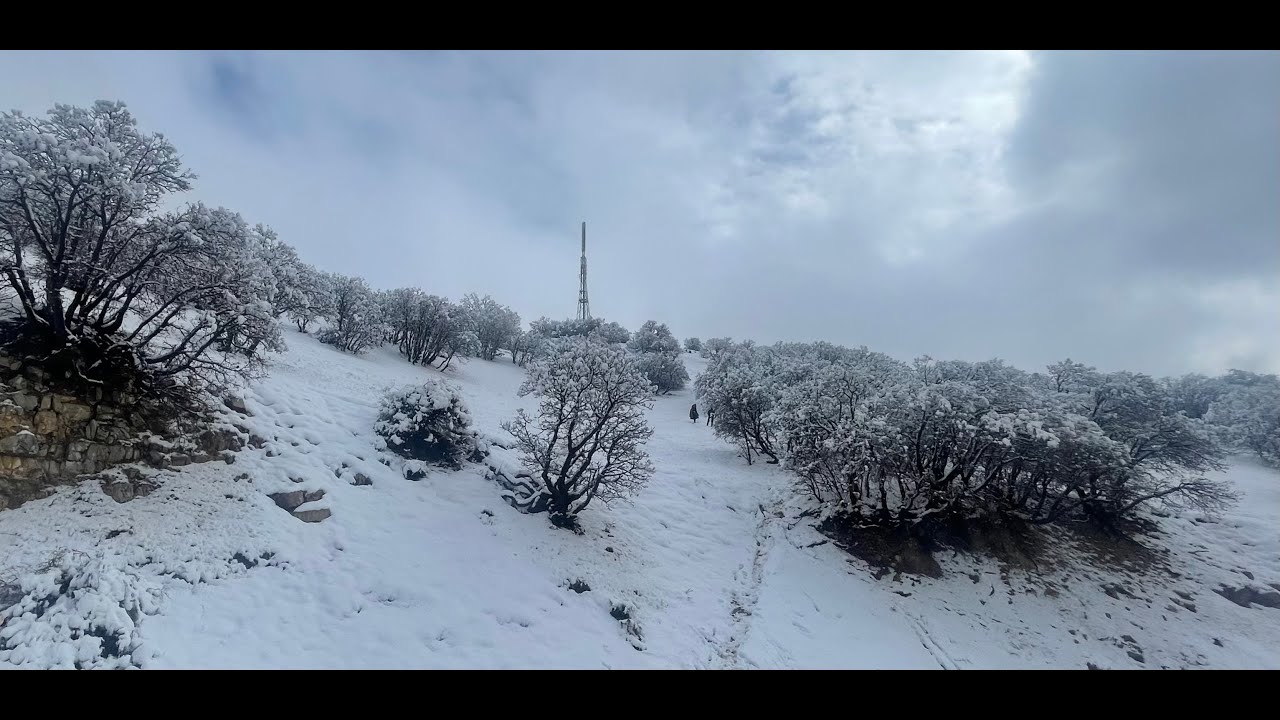 Iraqi Kurdistan, Slemani, Azmar and Goizha - Snow (7th February 2025)