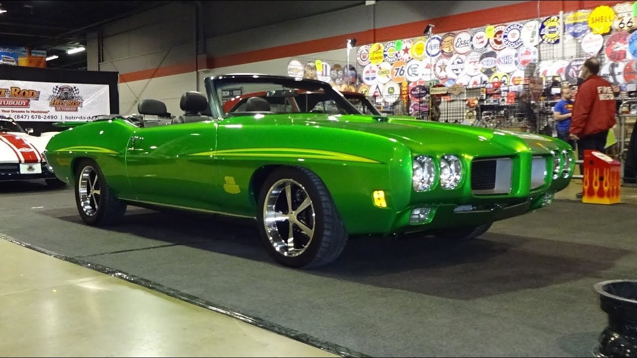 1970 Pontiac GTO Judge Convertible in Irish Green & Engine Sound on My Car Story with Lou Costabile
