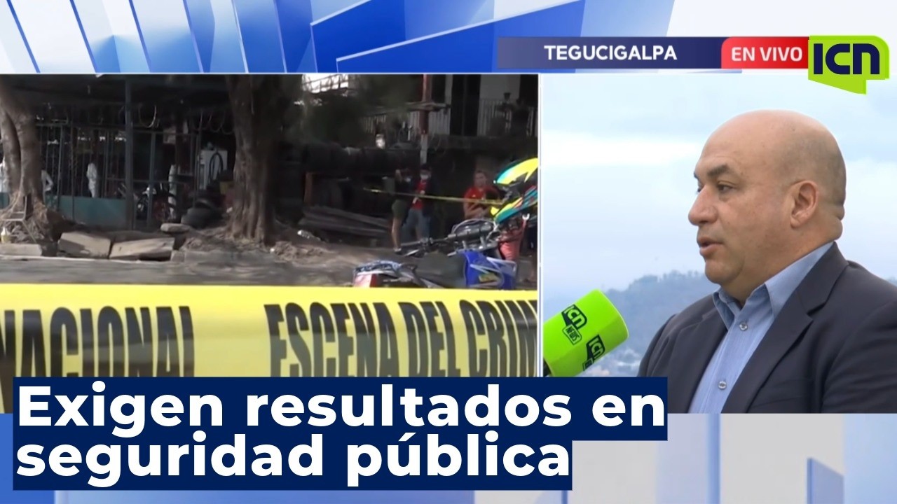 “Ciudadanía evalúa resultados”: cuestionan gestión de Seguridad en Honduras