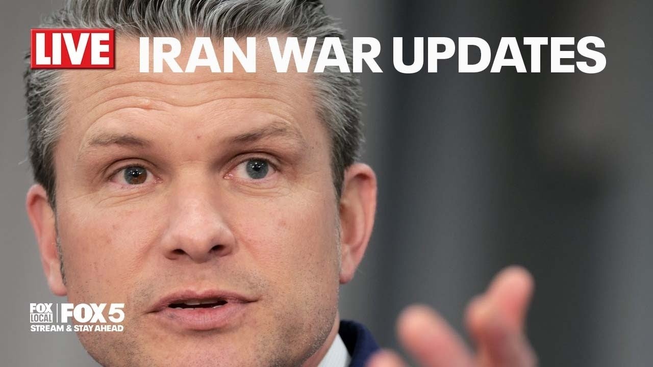 LIVE: Pentagon update on Operation Epic Fury