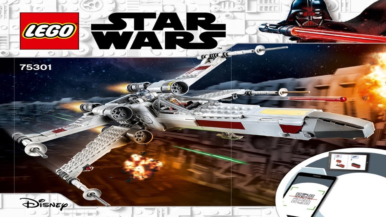 LEGO instructions - Star Wars - 75301 - Luke Skywalker's X-wing Fighter