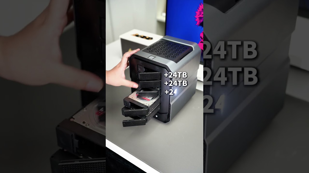 What's it like to install a quiet 168TB private cloud NAS? #NAS #ORICO-CF56Pro#Apple #ORICO