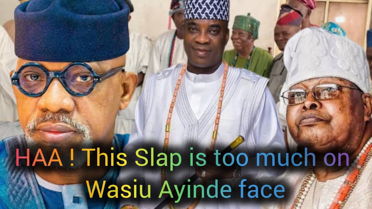 Big slap on wasiu Ayinde Kwam 1 face 