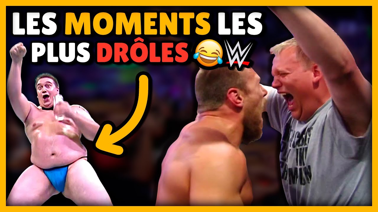 Les moments les plus drôles à la WWE !