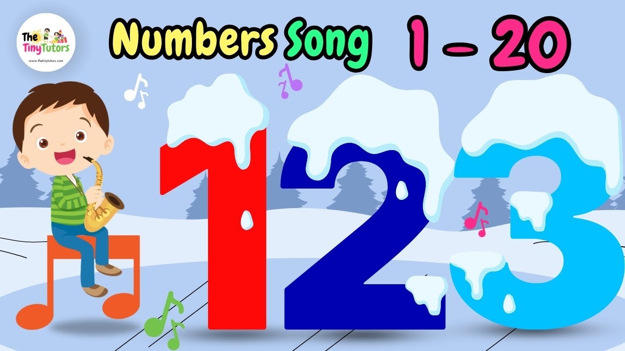 Numbers Song 1–20 🎵 | Counting Song for Kids & Toddlers | Learn Numbers