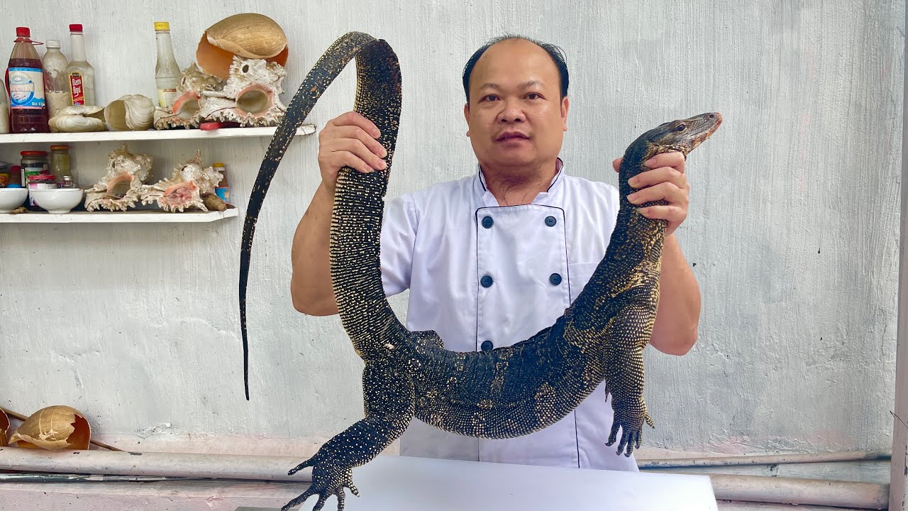 Kỳ đà lẩu măng cay ngon nhất // Sơn Hào