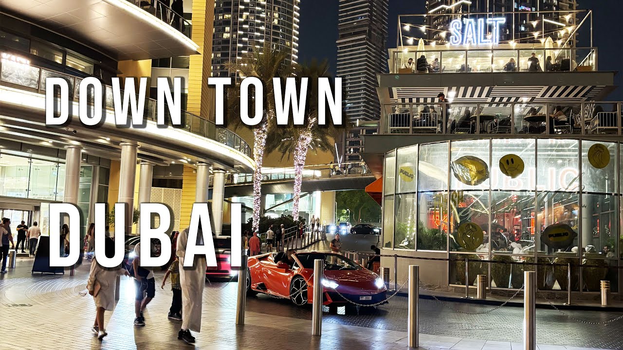 Downtown Dubai & Fountain 🇦🇪 | Burj Khalifa & Dubai Mall Area | 29 Oct 2025 | 4K HDR Night Walk