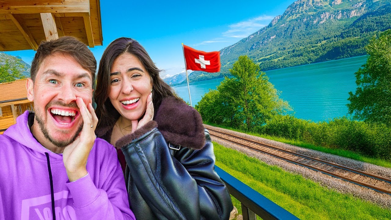 ESSE É NOSSO CHALÉ ROMÂNTICO NA SUÍÇA