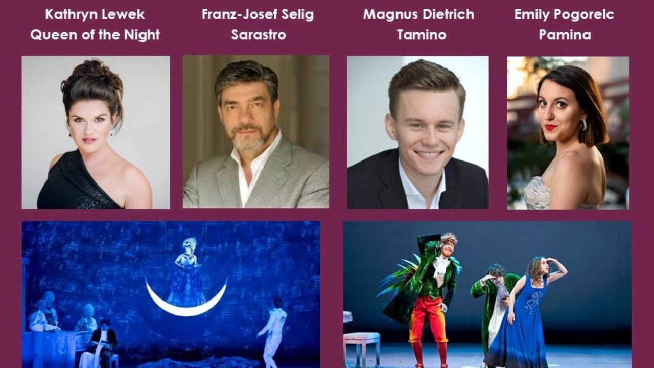 LIVE update on Mozart Week's New Staging of the Magic Flute, with John Paval