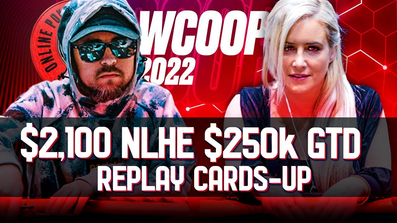 Crazy FInal Table $2,100 pads1161 | Niffller | Lena900 | RuiNF Event 30-H WCOOP 2022 Cards-UP Replay
