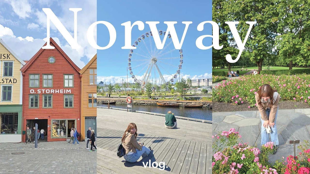 Scandinavian vlog ep.2 | Norway ไม่สวยกี่โมง 💖  เที่ยวฉ่ำ Oslo, Flåm, Bergen จบที่ Copenhagen •⩊•