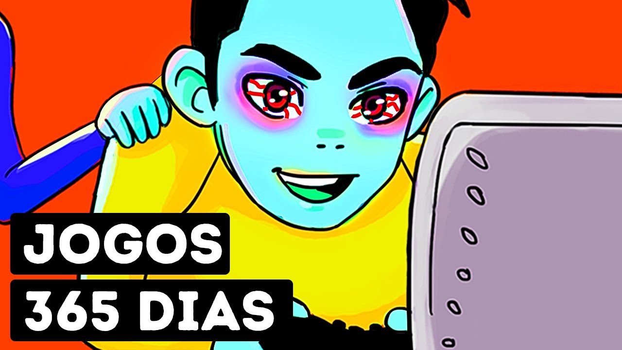 E Se Você Jogasse Videogame Por Um Ano Sem Parar