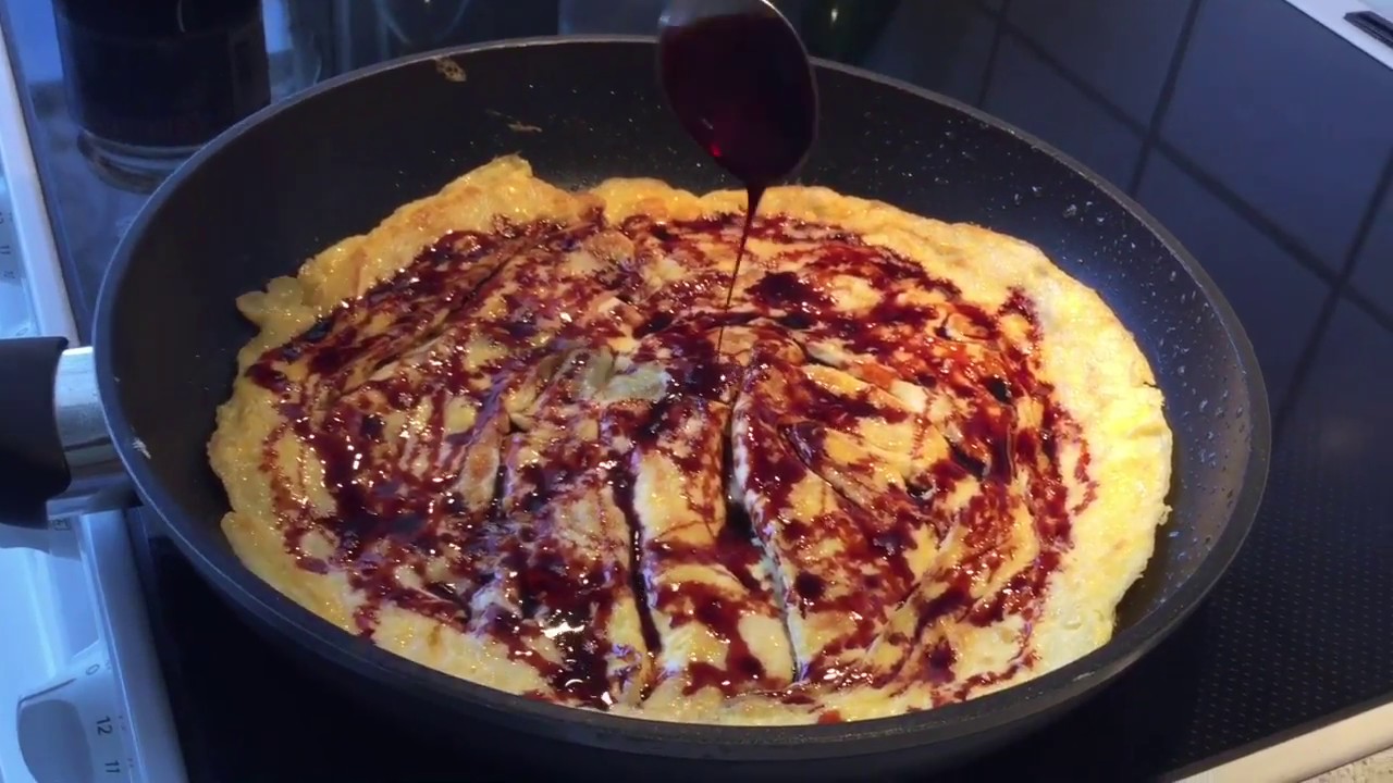 فطور عراقي (بيض بالدبس)