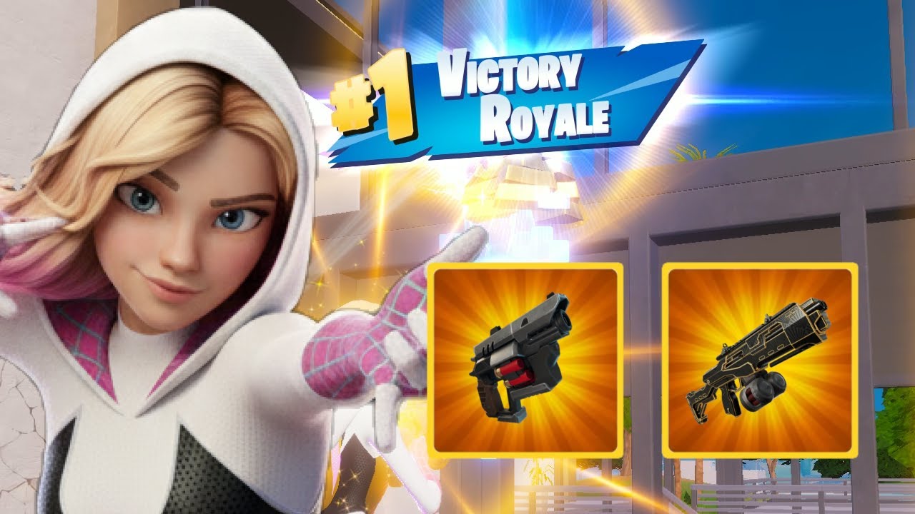 5 Eliminations! Blitz as Spider-Gwen using Wrecker Revolver & Lawless Twinfire Slap Shotgun!