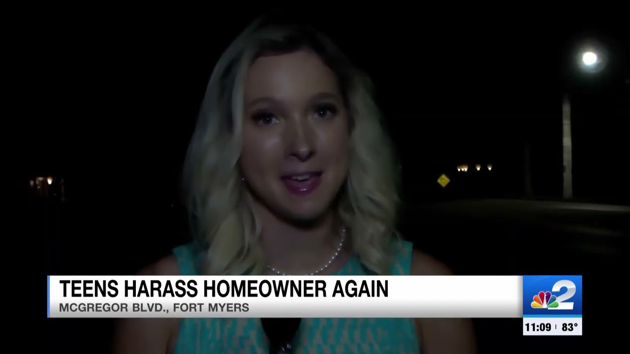 Masked teens continue harassing Fort Myers home