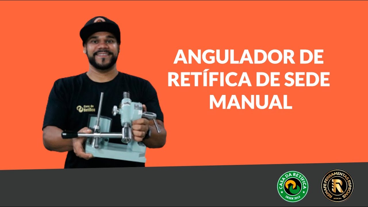 Angulador para Ret&iacute;fica de Sede Manual