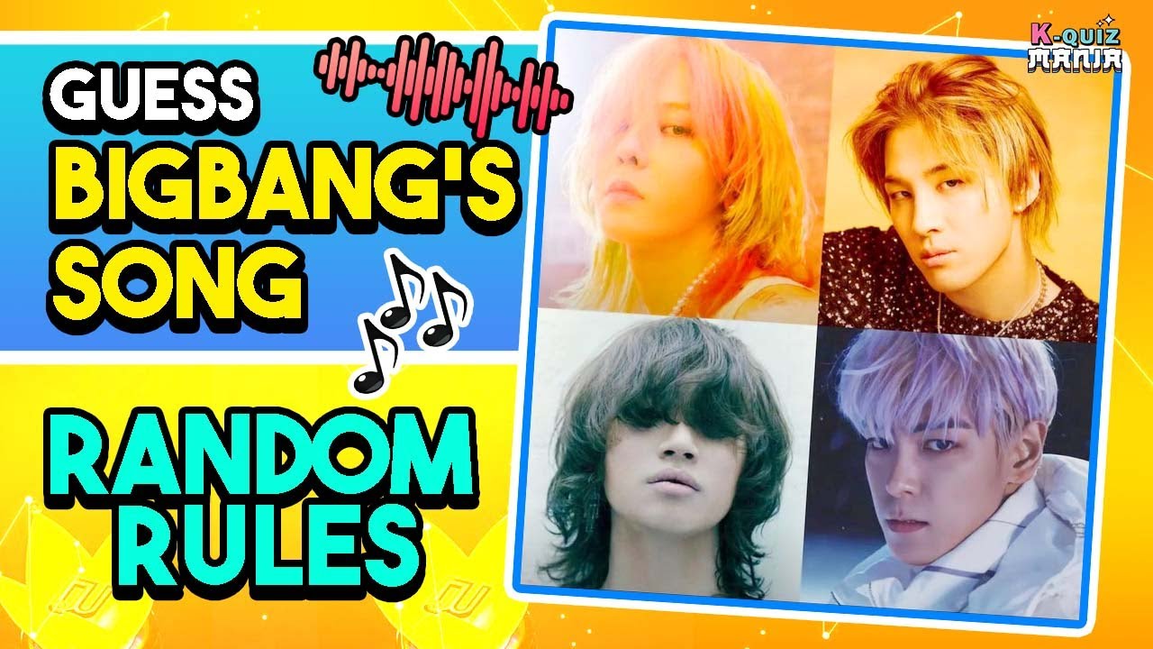 Guess the BIGBANG Song… But With Crazy Random Rules! 🎲🎤 | Kpop Quiz Challenge