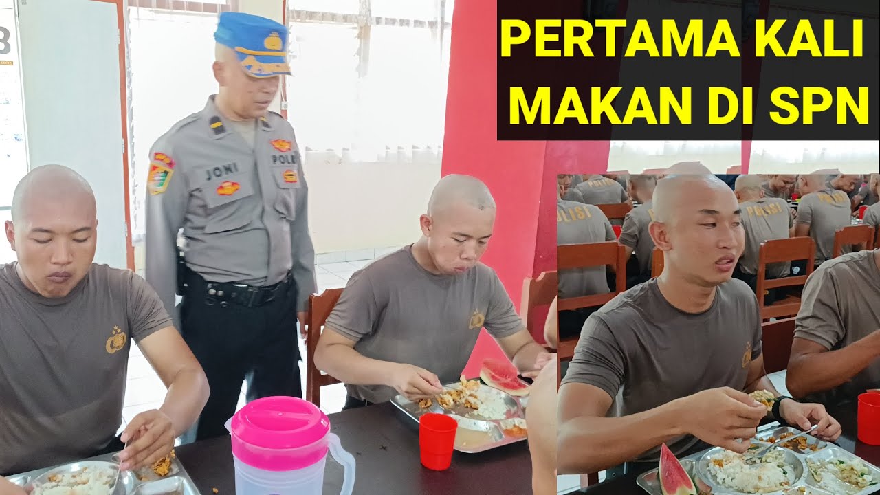 PERTAMA KALI MAKAN DI SPN POLDA BALI // IBK 51