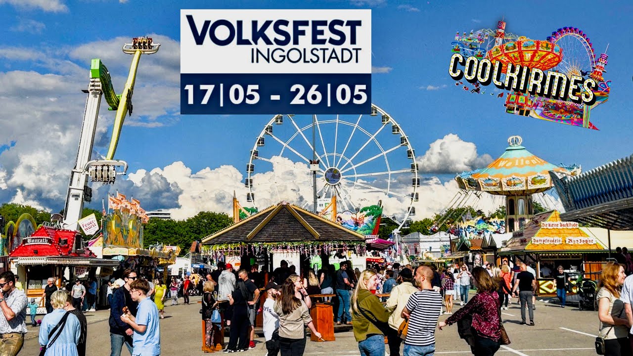 Vier Tage Volksfestgaudi - Ingolstadt Pfingstvolksfest 2024 [ Werbung ] - Clip by CoolKirmes