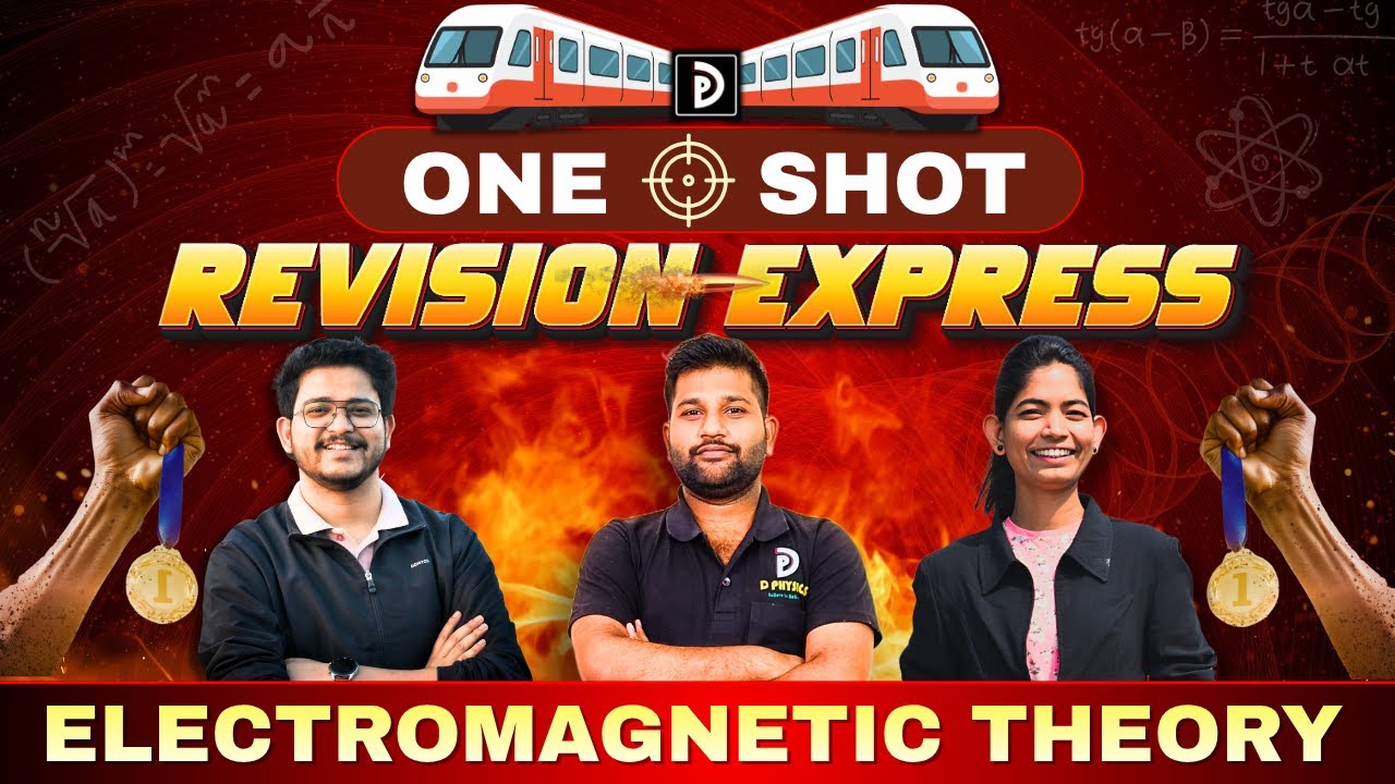 One Shot Revision Dec 2025 | Electromagnetic Theory | Amruta Maam | D PHYSICS