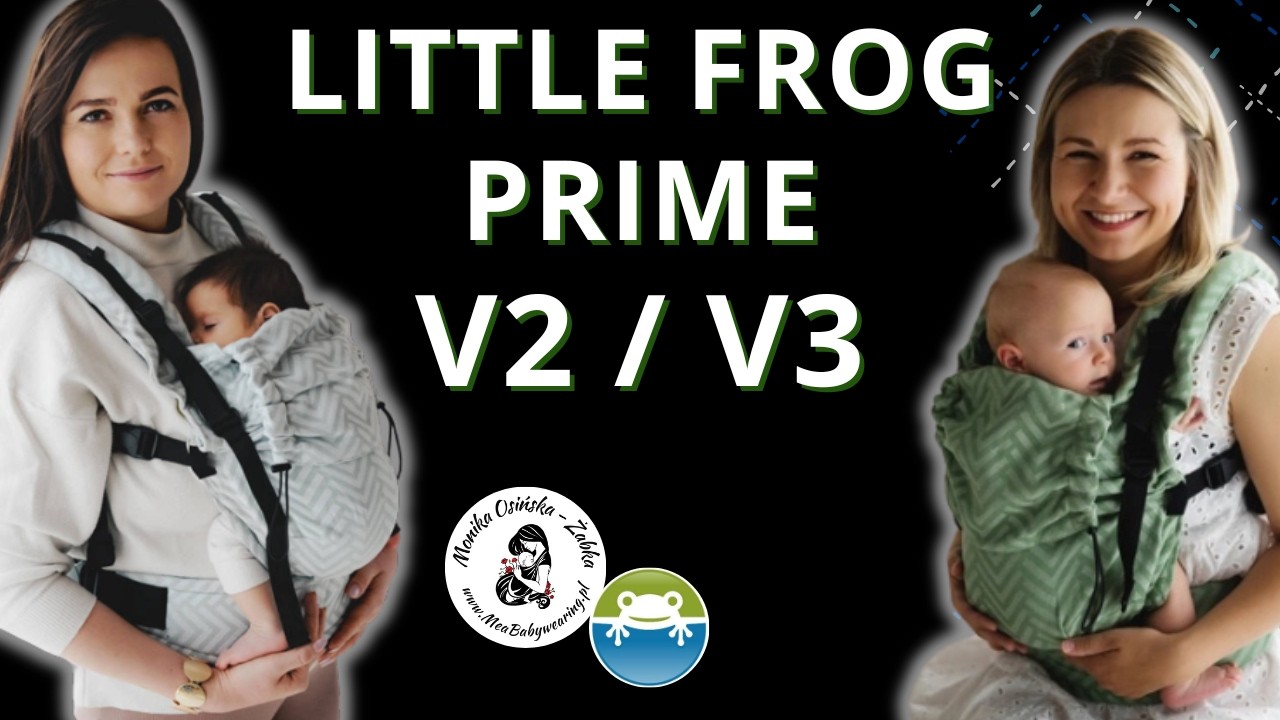 Nosidło Little Frog Prime V2 kontra V3 - które lepsze i dlaczego?