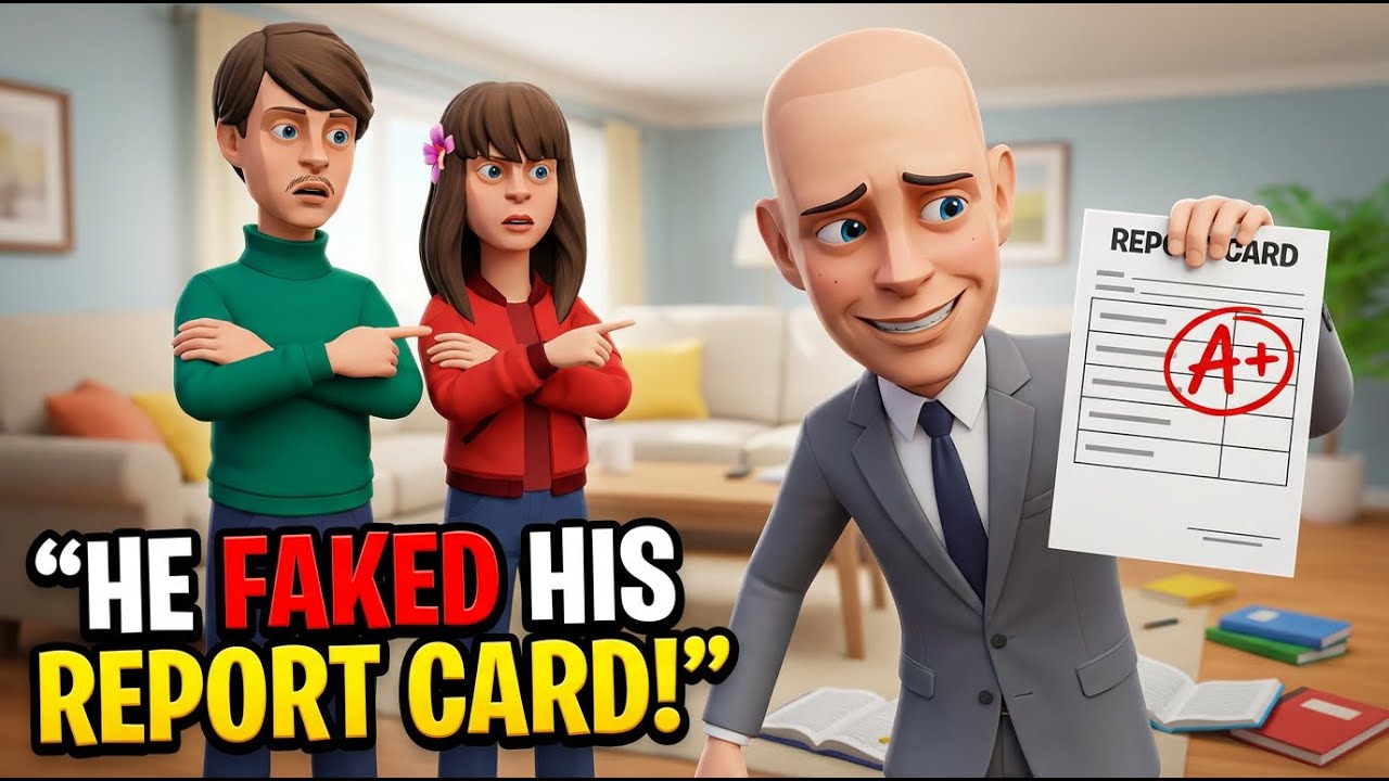 He  failed all his exams & later made a fake report card S1 EP70