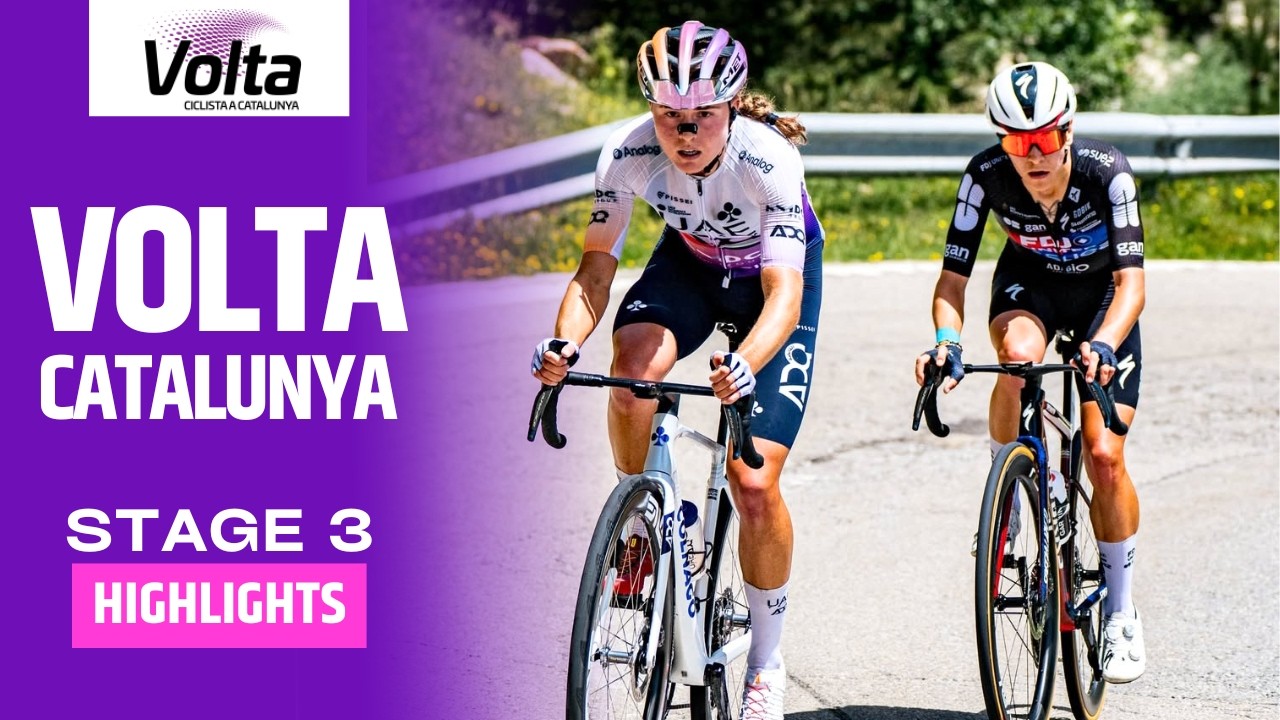 Can the Breakaway Survive?! | Volta a Catalunya Femenina 2026 | Stage 3 | Highlights