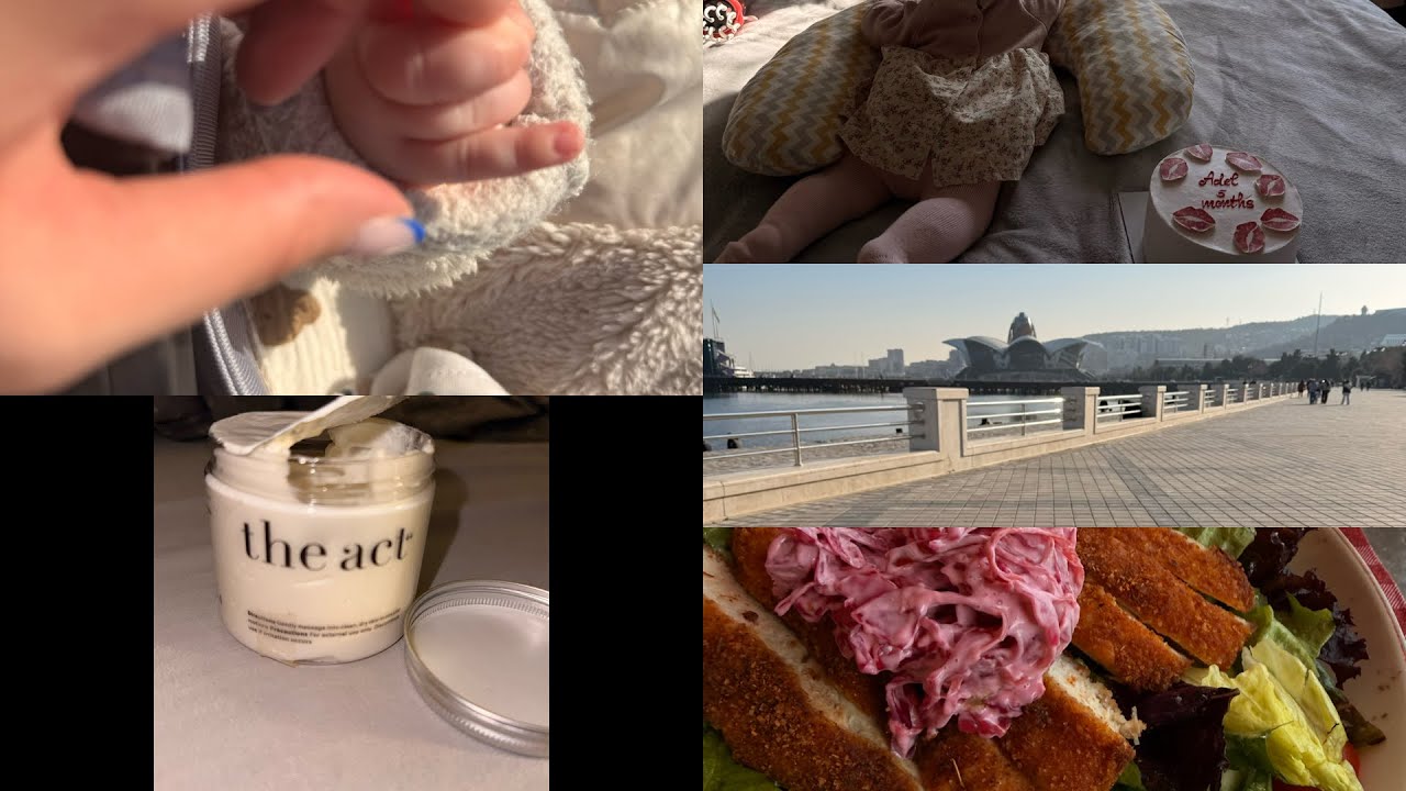 Adelimin 5 ayı/ Mini Vlog ❤️