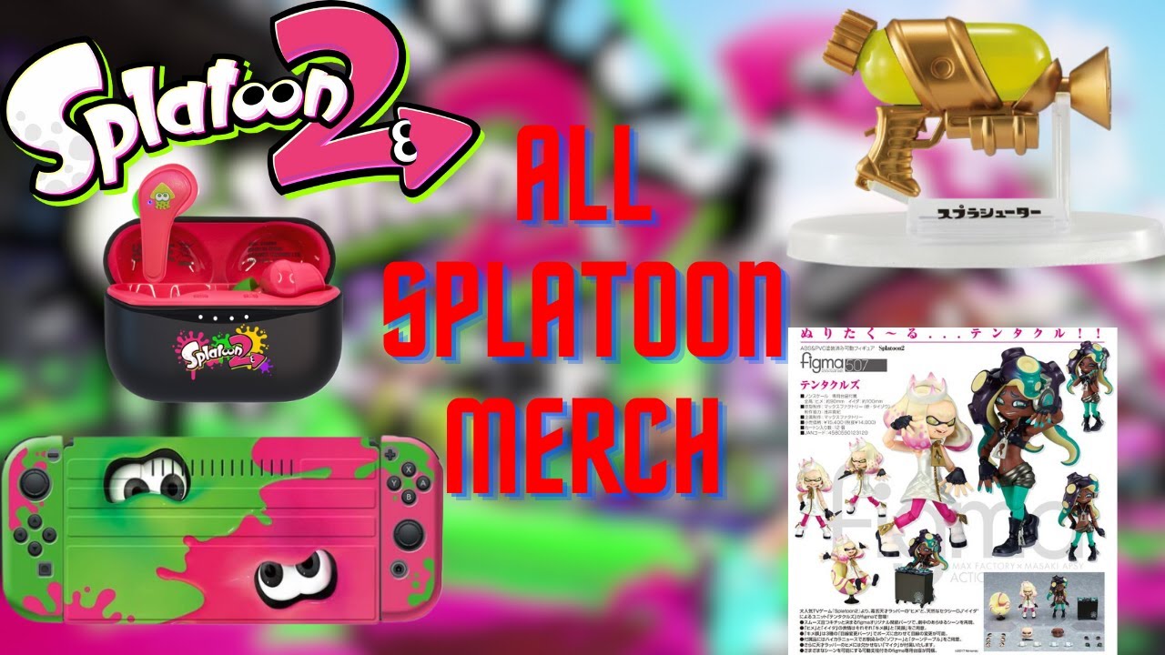 Amazing and Obscure Splatoon 2 Merch