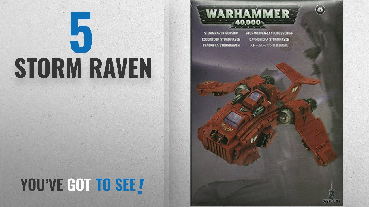 Top 10 Storm Raven [2018]: Space Marines: Stormraven Gunship (2011)