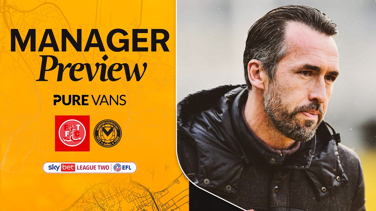 Press Conference | Christian Fuchs Speaks to the Media Ahead of Fleetwood